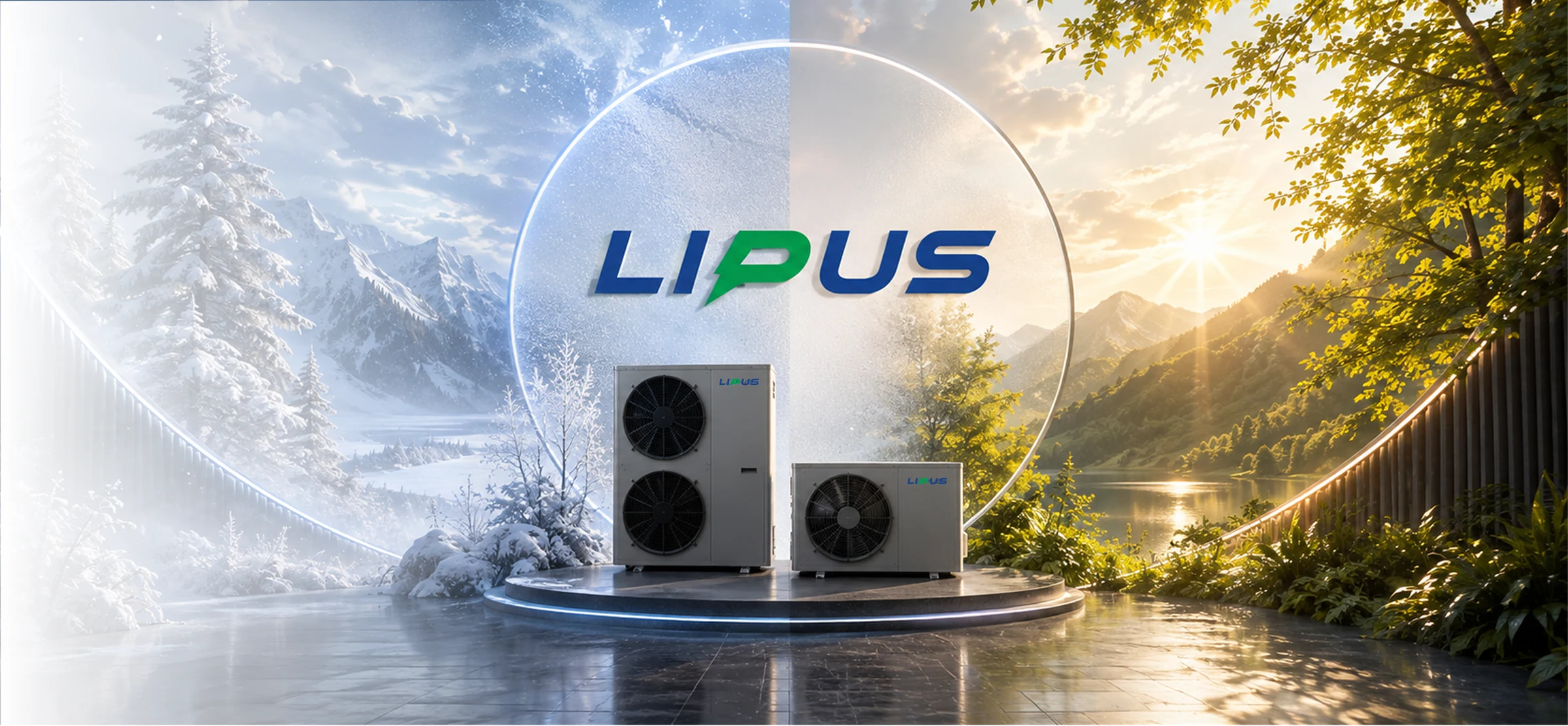 LIPUS dört mevsim ısı pompası çözümleri